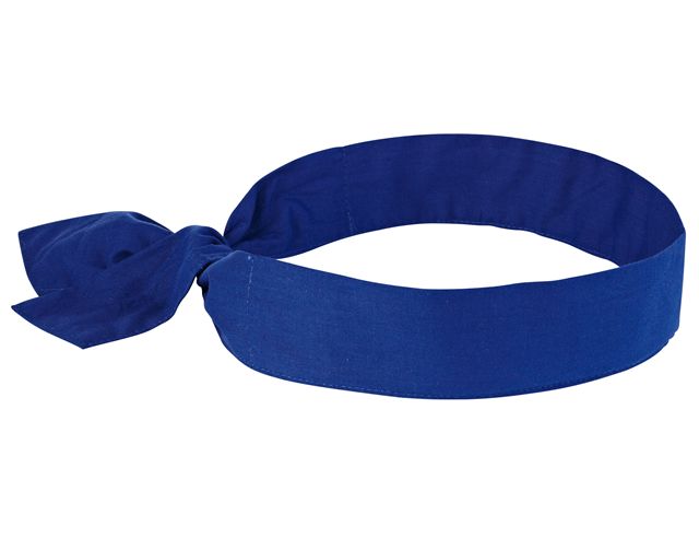 Chill-Its® 6700 Evaporative Cooling Bandana Tie, Blue - Heat Stress Products